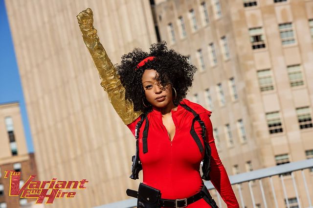 Best misty knight cosplay with black fist