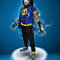 Black guy with dreads as static