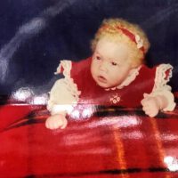 Diandra forrest as a baby