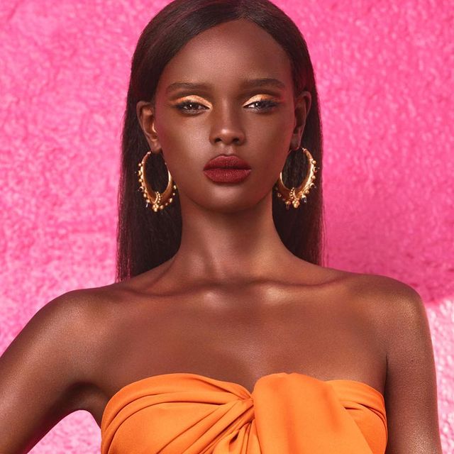 Duckie thot face makeup