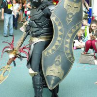 Fullbody black panther costume cosplay