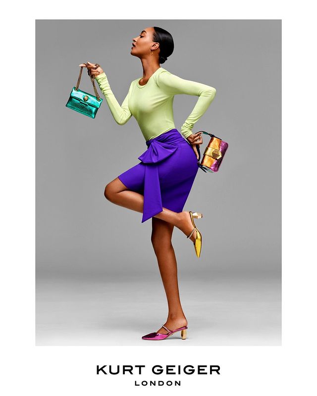 Jourdan dunn modeling handbags