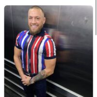 Why is conor mcgregor dressed like a dominica