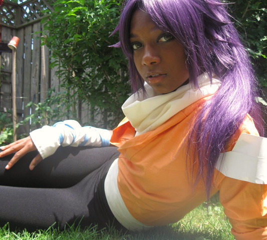 Yoruichi black girl one of the best cosplay