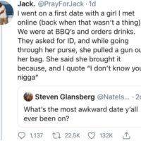 First date she dont trust guy