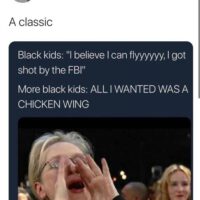 I believe i can fly all wanted was a chicken wing