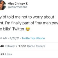 My man pays the bills meme