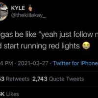 Start running red lights