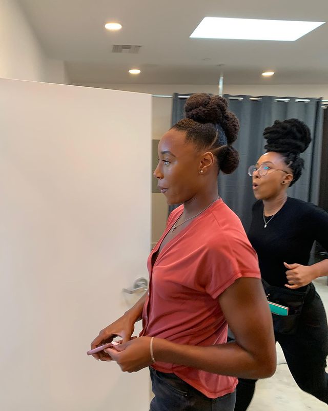 Simone Manuel In Hairstyle