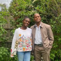 Dina Asher Smith Teenager with her father