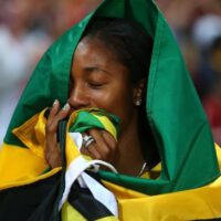 Shelly Ann Fraser Pryce is from Jamaica