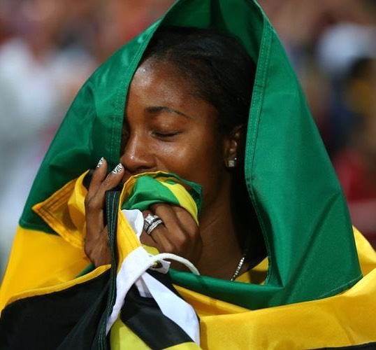 Shelly Ann Fraser Pryce is from Jamaica