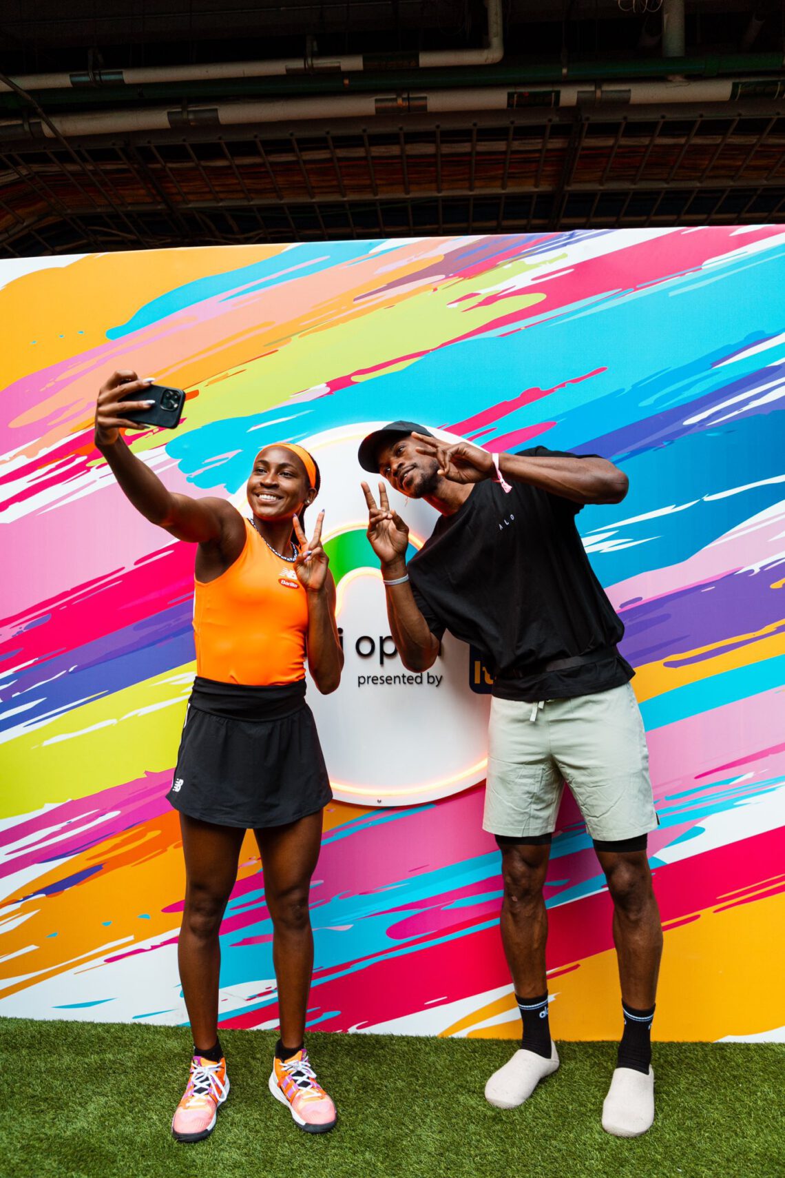 Coco Gauff With Jimmy Butler