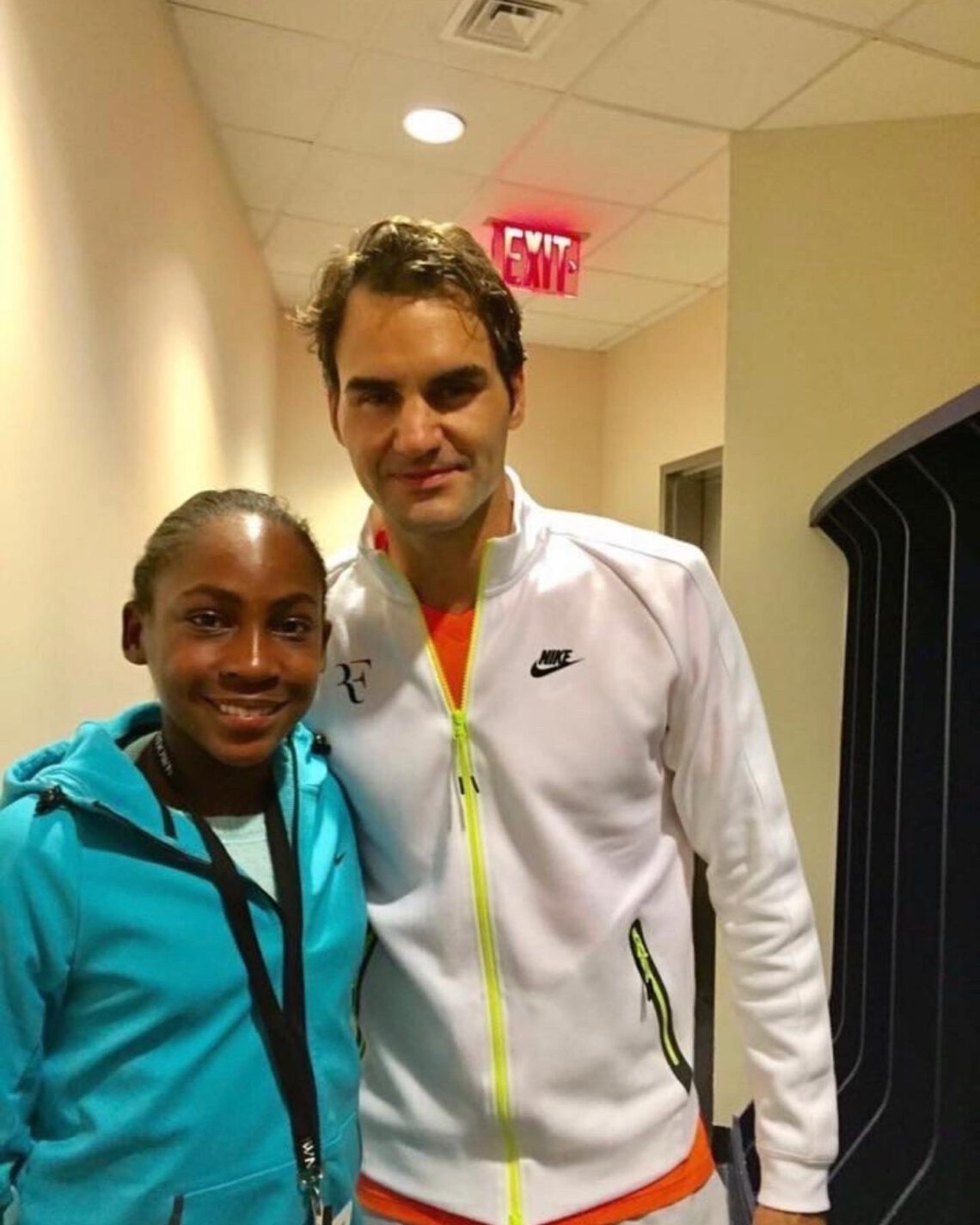 Coco With Roger Federer